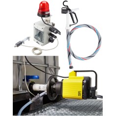 Pompe électrique qualité alimentaire horizontale pour conteneur IBC