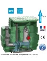Station de relevage CAL230 GQVM 50-PA eaux chargées