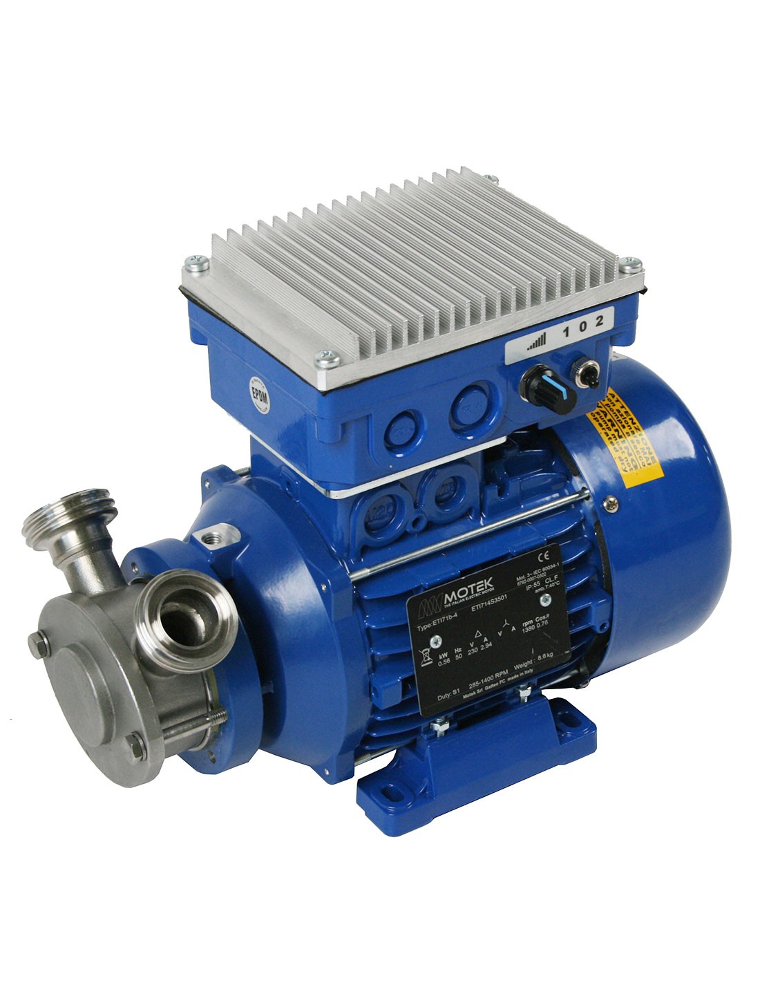 Pompe à rotor flexible avec variateur de vitesse - MINIVERTER MINI