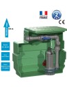 Poste de relevage eaux claires ou légèrement chargées (0.55 ou 1.10 Kw - 230L)