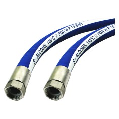 Flexible EPDM FDA DN32 BSP F 1" 1/4 - ALCOMIL 140°