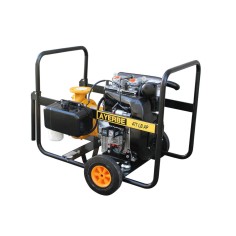 Motopompe moyenne pression diesel sur chariot