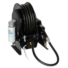 Kit distribution gasoil monté sur châssis avec enrouleur 14m, pompe 12 ou 24 VCC