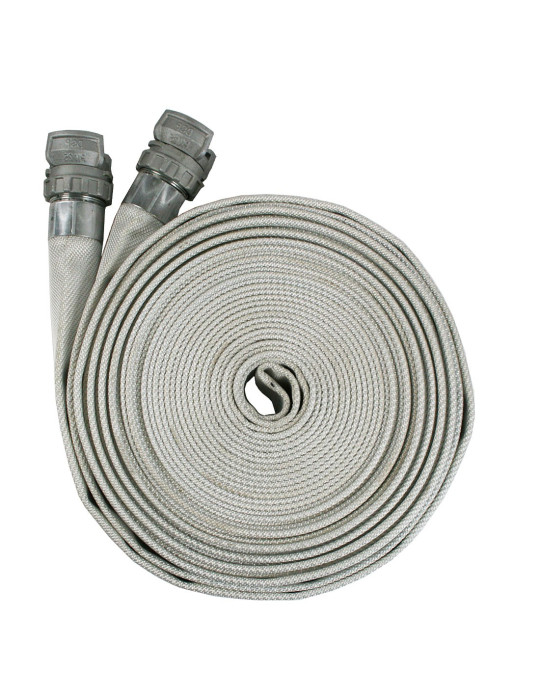 Tuyau plat incendie AR 100/110 sertis - PS 13 bar - Longueur 20m et 40m