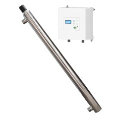 Stérilisateur UV-C inox 304 pour eau de pluie