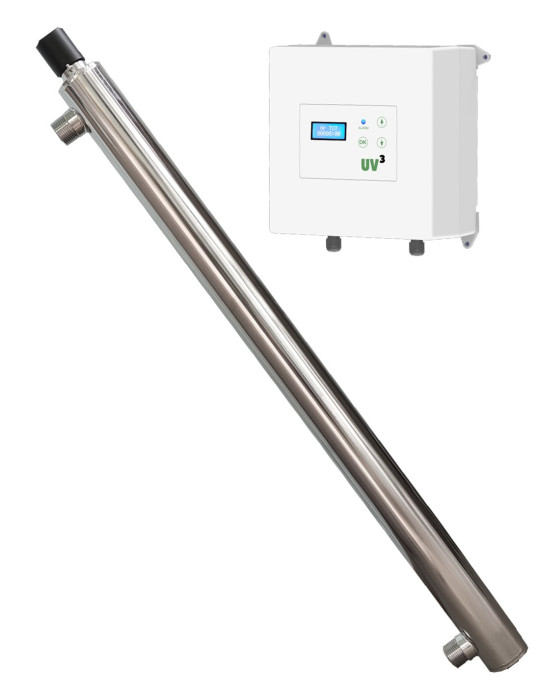 Stérilisateur UV inox 304 pour eau de pluie