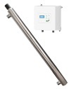 Stérilisateur UV-C inox 304 pour eau de pluie
