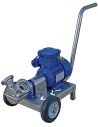 Pompe à anneau liquide inox 316 ATEX sur chariot