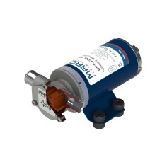 Pompe de transfert huile 12V et 24 V, roue souple FKM, particules solides jusqu'à 5mm