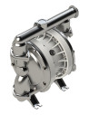Pompe pneumatique inox 316L à double membrane Lutz Pure