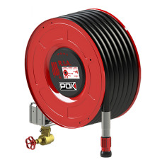 Dévidoir RIA DN33 pivotant avec tuyau et diffuseur