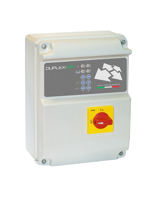 Coffret d'alternance, commande et protection pour 2 pompes de relevage monophasé de 0.37 à 2.20 Kw