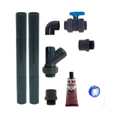 Kit de sortie pompe de relevage verticale à visser