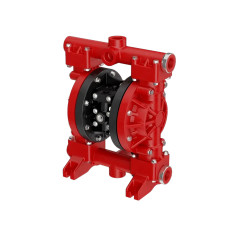 Pompe pneumatique POLY à membrane Santoprène