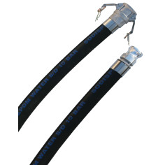 Flexible Caoutchouc DN50 CAMLOCK aspiration et refoulement PS 10 bars