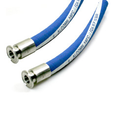 Flexible EPDM FDA DN40 CLAMP 64 - ALCOMIL 140°