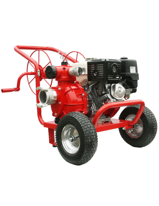 Motopompe incendie sur chariot 13 Cv