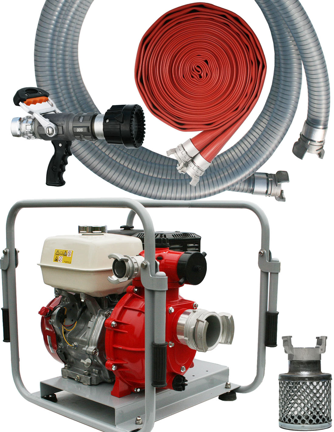 Motopompe incendie polyvalente portable 13 Cv VILPIN 75