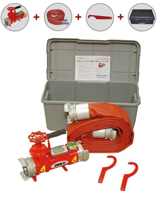 Kit de contrôle poteau incendie DN100