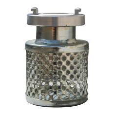 Crépine d'aspiration galva avec raccord STORZ