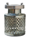 Crépine d'aspiration galva avec raccord STORZ