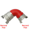 90° equal and reducing elbow Guillemin ALU