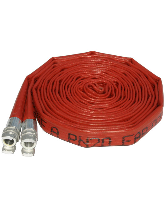 Tuyau incendie DN25 Guillemin 20 Aluminium, longueurs 10m et 20m
