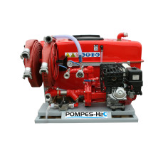 Motopompe incendie pickup haute pression, lutte incendie avec réservoir 600L