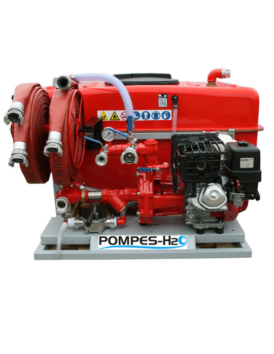 Motopompe incendie pickup haute pression, lutte incendie avec réservoir 600L
